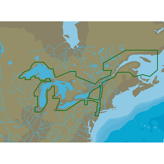 C-MAP 4D NA-D061 Great Lakes  St Lawrence Seaway -microSD/SD [M-NA-D061-MS]